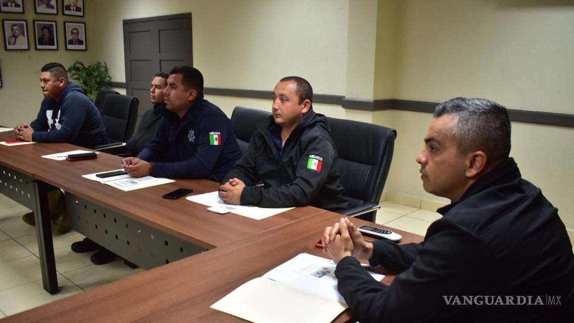 Capacita CDHEC a policías de San Buenaventura, para fortalecer política preventiva
