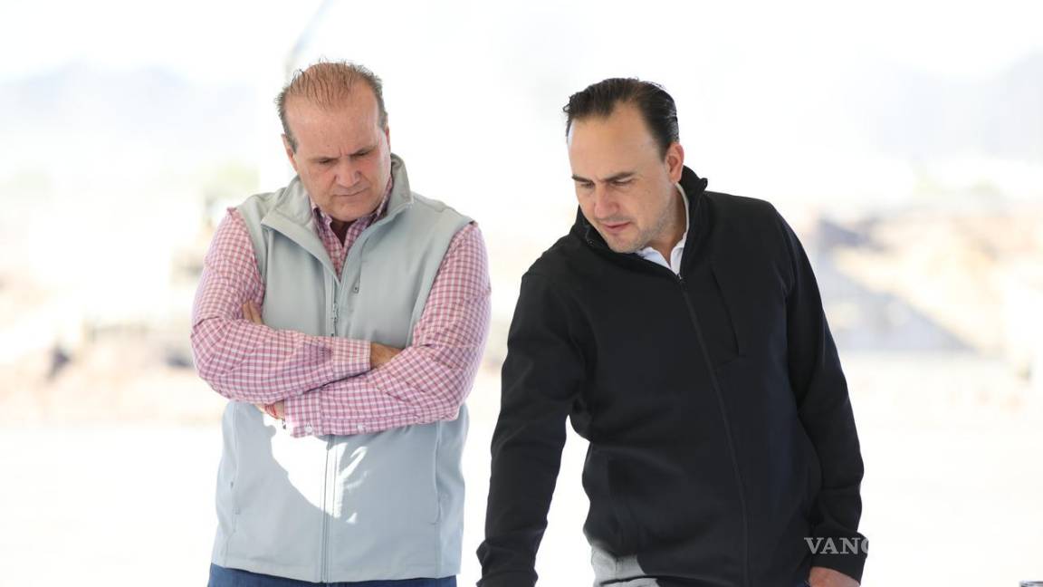 $!Avanzan obras en Coahuila: supervisa Manolo Jiménez ampliación de vía Saltillo-Zacatecas