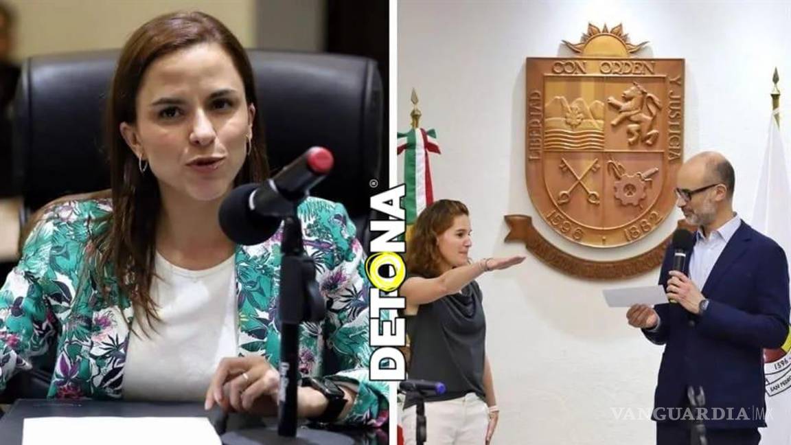$!Vivianne Clariond defendió la demolición en Ysabella, que fue ordenada por Miguel Treviño de Hoyos, a la derecha.