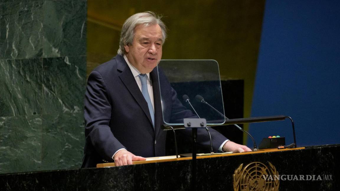 Contundente, António Guterres asegura que “el patriarcado está contraatacando, pero nosotros “también”