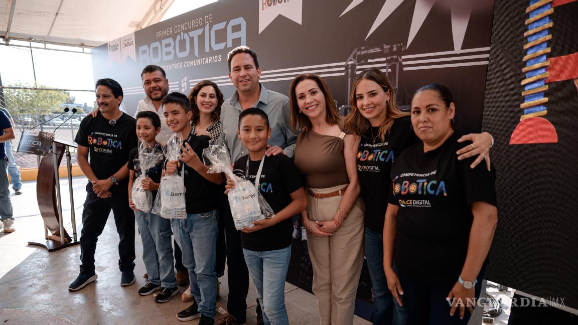 Saltillo impulsa talento joven con su primera competencia de robótica comunitaria