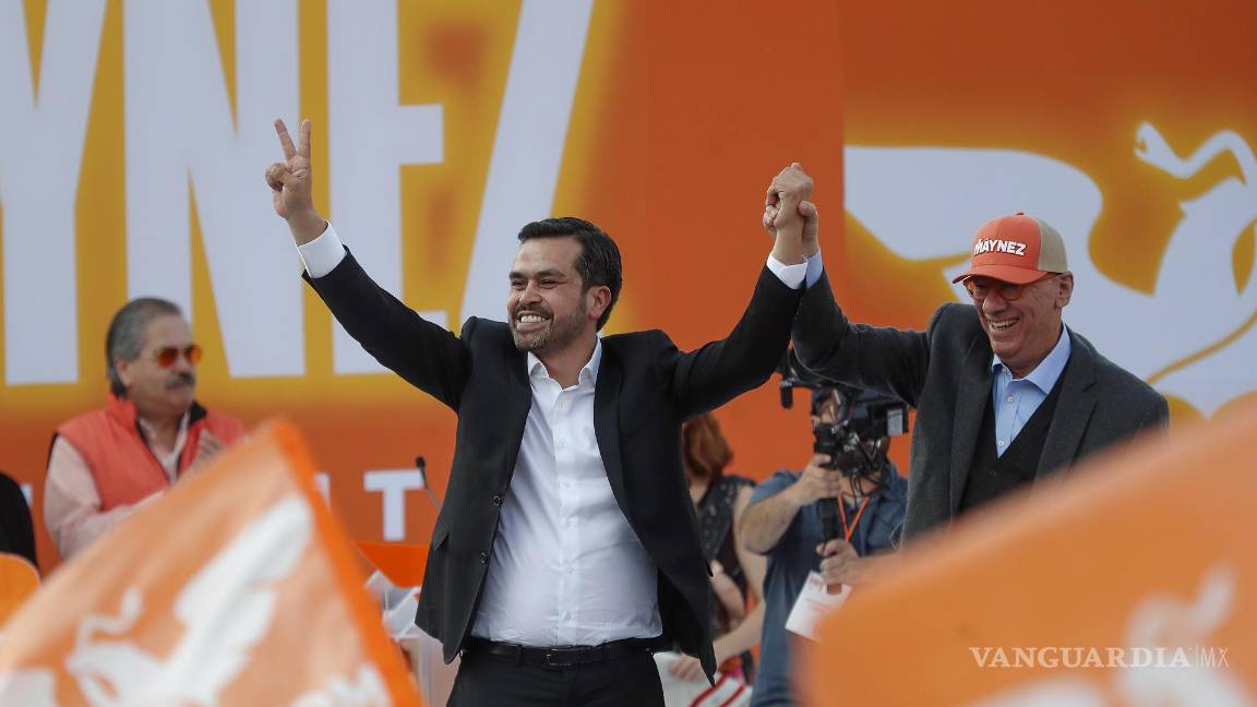 $!Jorge Álvarez Máynez, acusó sus contrincantes a la presidencia de México, Claudia Sheinbaum y Xóchitl Gálvez de violar la Constitución.