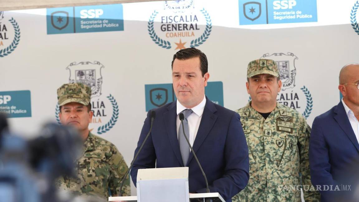 $!El Fiscal General de Coahuila destaca la colaboración entre fuerzas de seguridad para garantizar la seguridad en el estado.