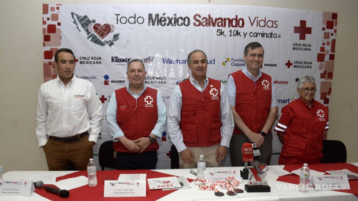 $!Interesados podrán pagar su registro en chronosport.mx y en las instalaciones de la Cruz Roja Saltillo.