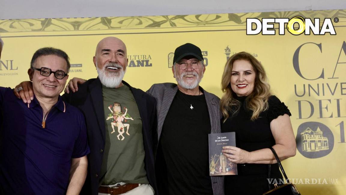 $!Presentación del libro “Mi Jardín de las Delicias” de Andrés Meza.