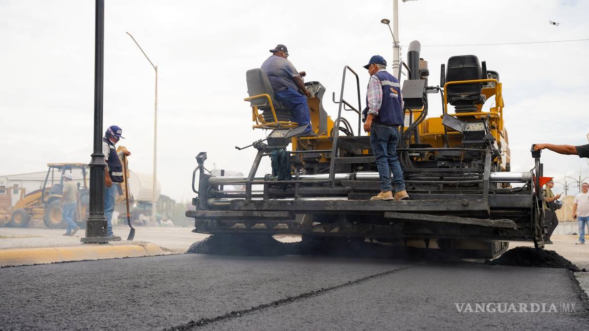 Arranca octava obra del programa ‘Tramos de recarpeteo’ en la colonia El Capitán de Ramos Arizpe