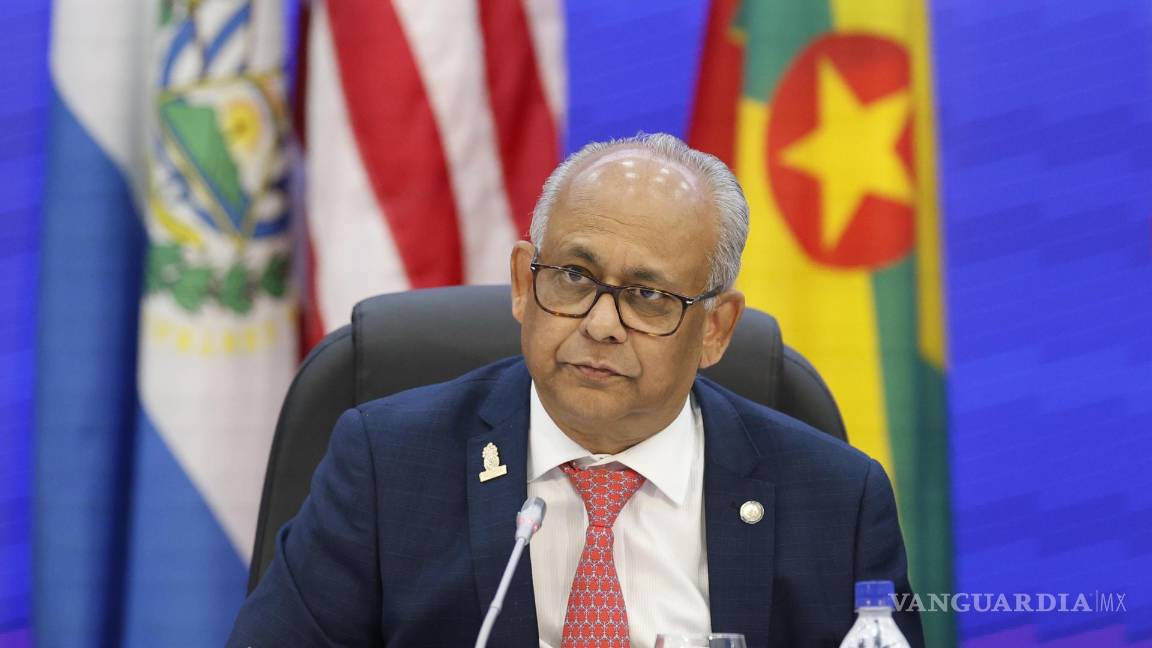 $!El secretario general de la Organización de Estados Americanos (OEA), Albert Ramadin en Saint John’s (Antigua y Barbuda).
