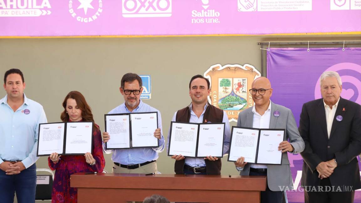 Lanzan Coahuila y Oxxo estrategia ‘Puntos Violeta’ para apoyar a mujeres en riesgo