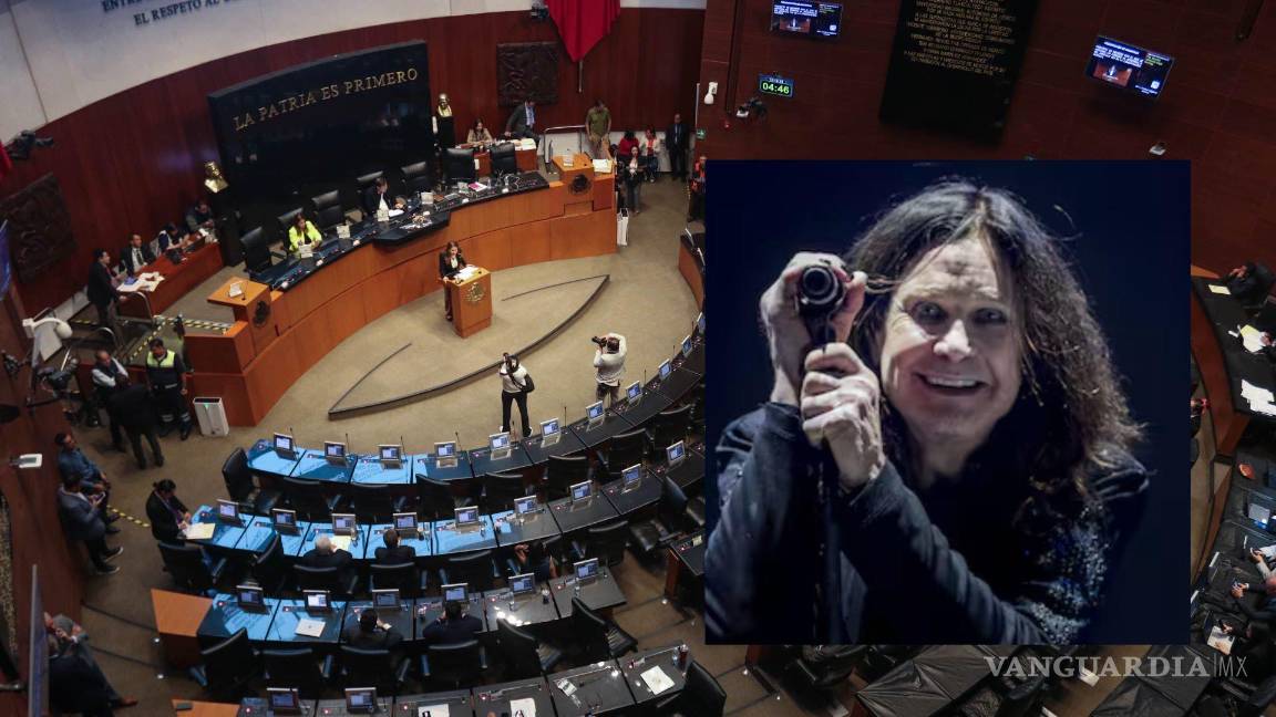 No es broma... dan un minuto de aplausos para Ozzy Osbourne en el Senado