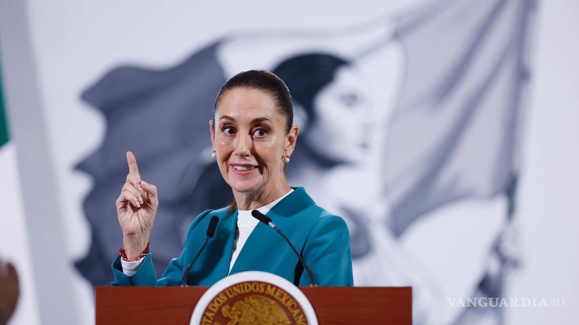 $!La presidenta de México, Claudia Sheinbaum, ha mantenido los ejes marcados por su predecesor, AMLO, sobre la renovación del país conocido como la 4T.