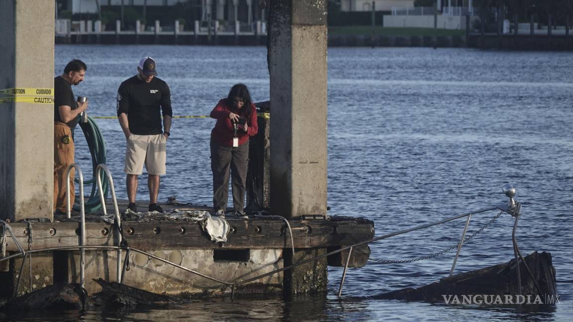 Un muerto y cinco heridos, tras explosión en marina del sur de Florida