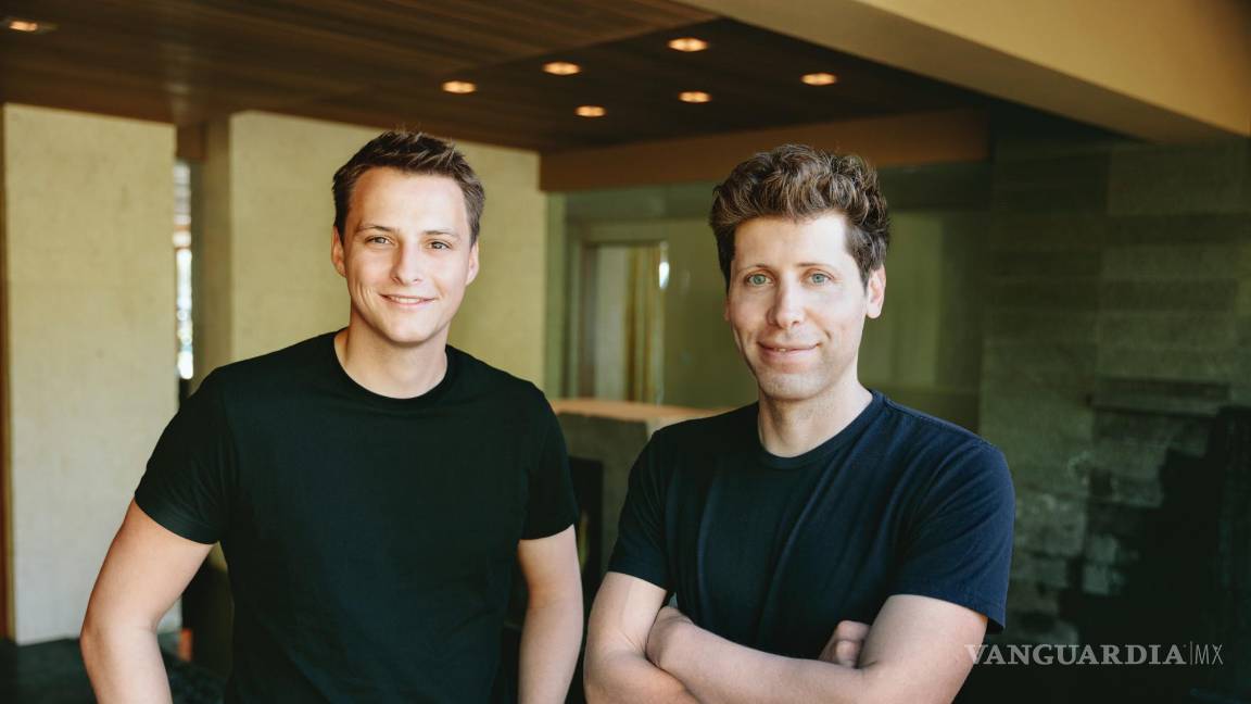 $!Los cofundadores del proyecto Worldcoin, Alex Blania (izquierda) y Sam Altman (derecha).