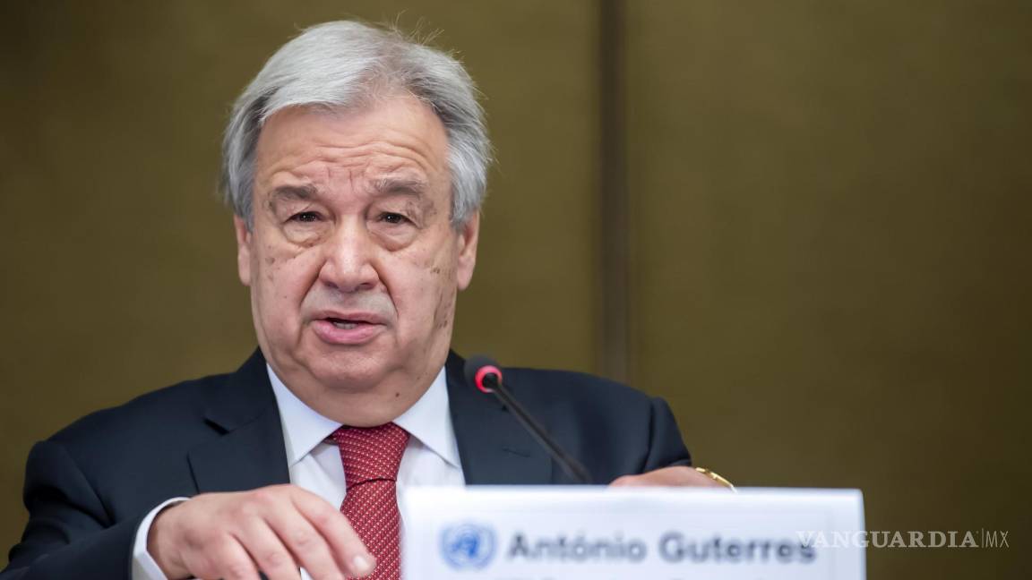 $!António Guterres, secretario general de la ONU, propone crear un pacto mundial para gestionar las tecnologías digitales, así como a la inteligencia artificial.