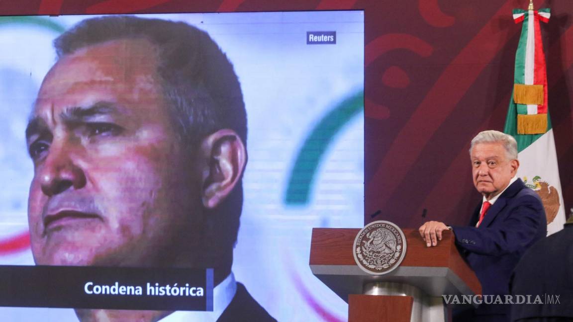 Se pronuncia AMLO sobre petición de cadena perpetua a García Luna: ‘No le deseo el mal a nadie’