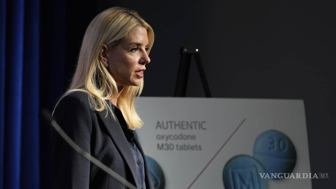 Impulsan cárteles mexicanos pastillas de metanfetaminas en EU: Pam Bondi