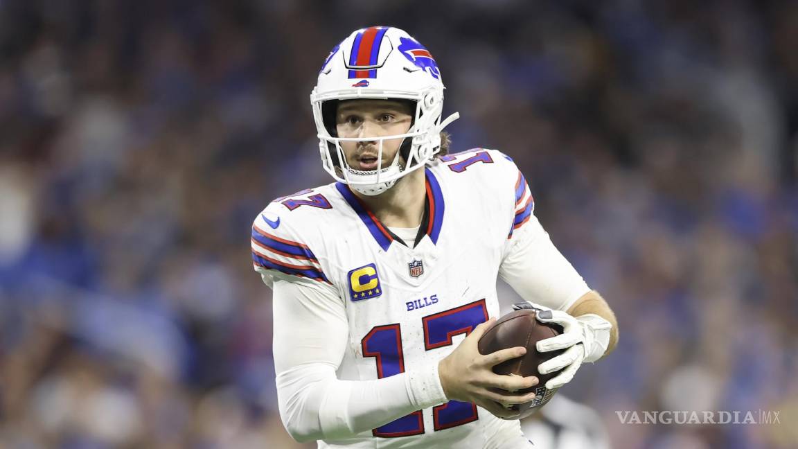 Josh Allen se luce en la victoria de los Bills sobre los Lions