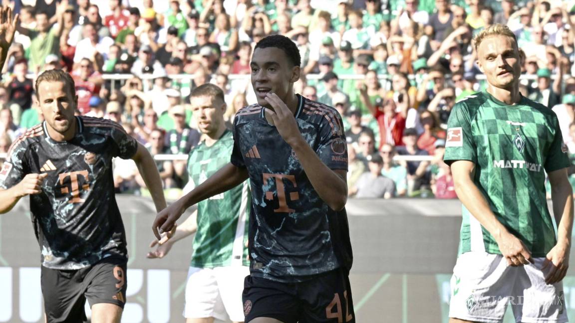 ¡Bayern Múnich sigue imparable! Goleó 5-0 al Werder Bremen en la Bundesliga