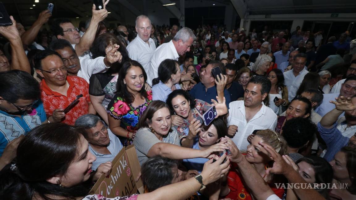 ‘Sin acarreo y sin torta’; Xóchitl Gálvez aplaude apoyo de sus simpatizantes en Coahuila y Nuevo León