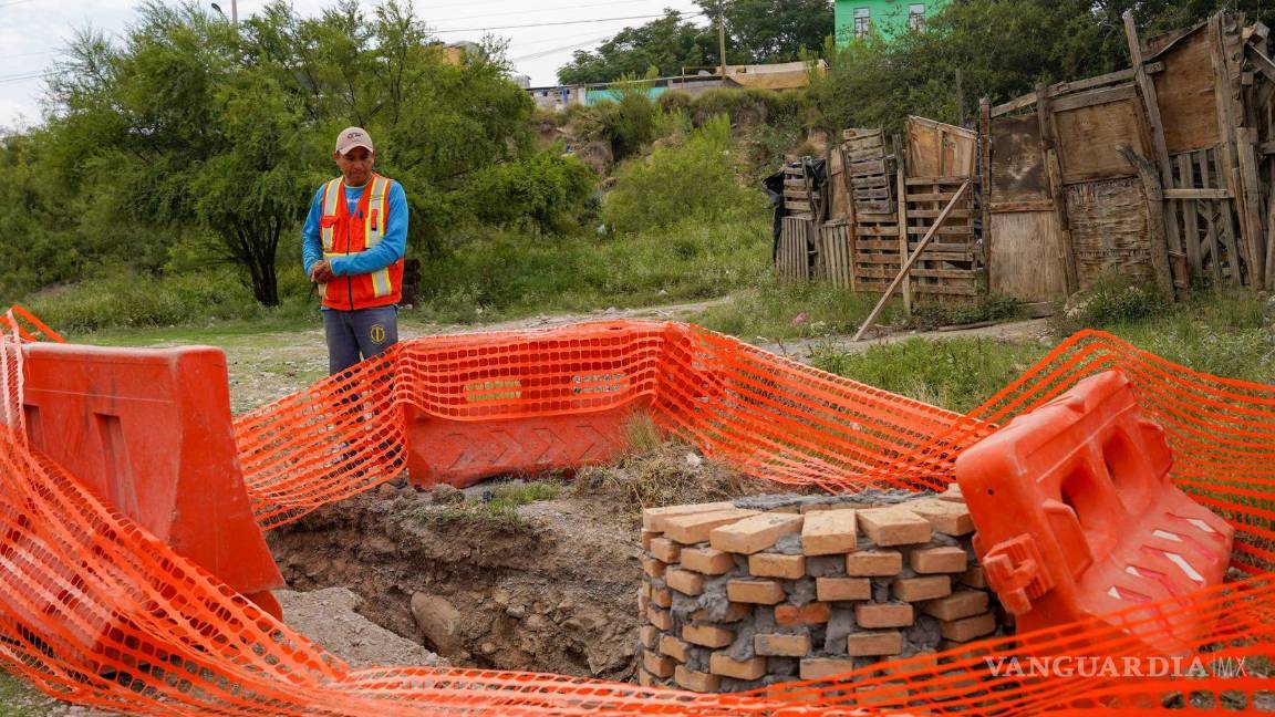 $!Las nuevas alcantarillas y líneas ampliadas permitirán un mejor flujo de aguas residuales en la zona de cañadas.