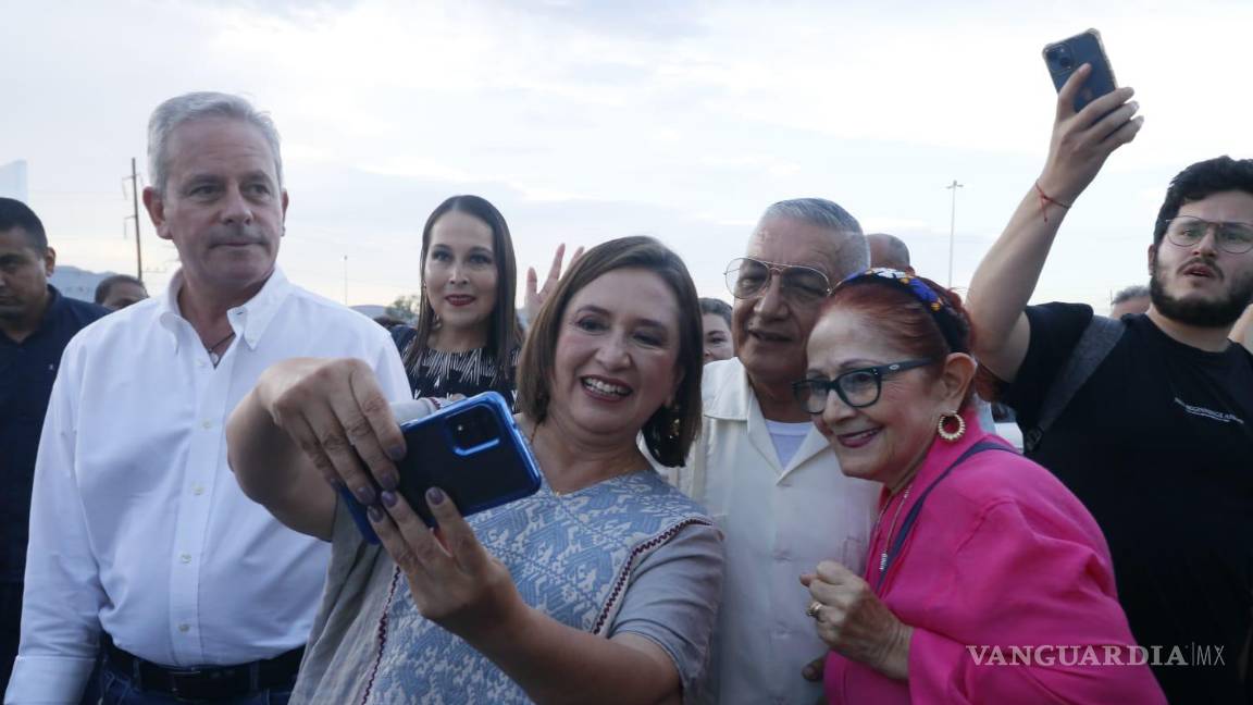 ‘Le tomo la palabra al presidente López Obrador, que me investigue MCCI’, dice Xóchitl Gálvez en Saltillo