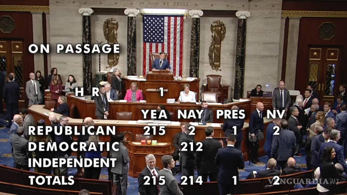 Aprueba Cámara de Representantes plan fiscal de Trump, que incluye un impuesto del 3.5 % a las remesas