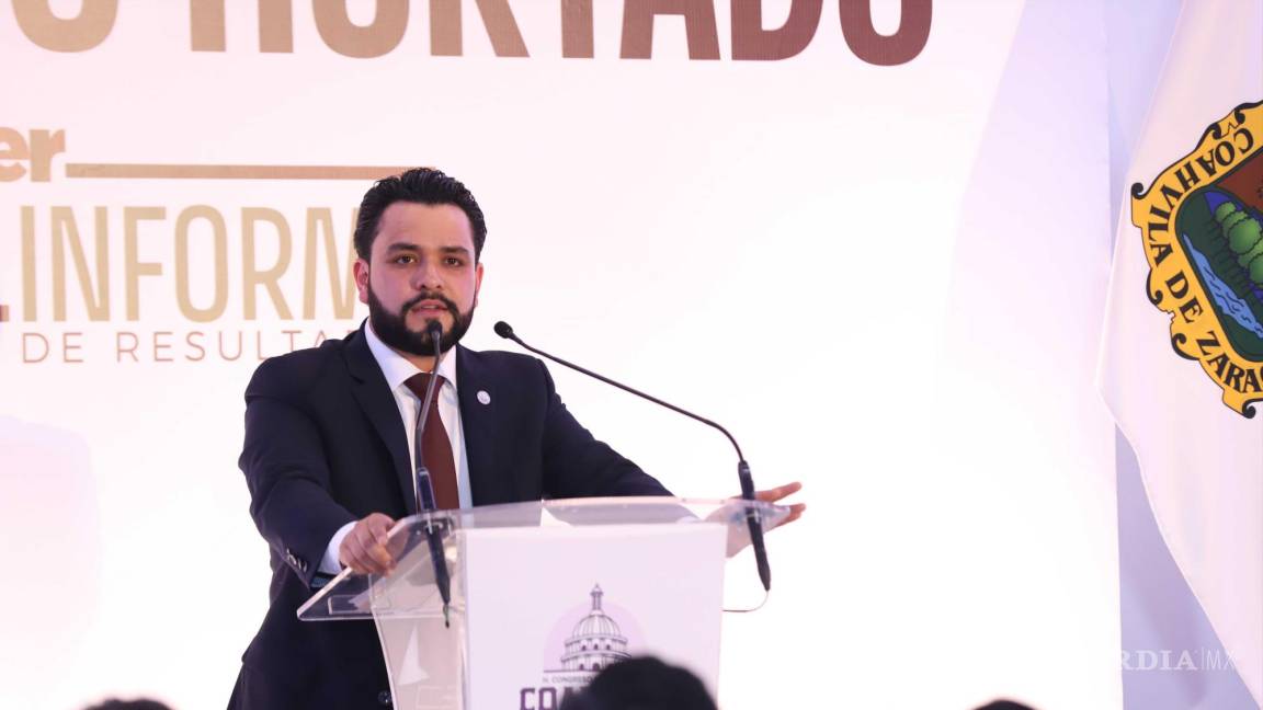 Coahuila: presenta su primer informe de resultados el diputado Alberto Hurtado