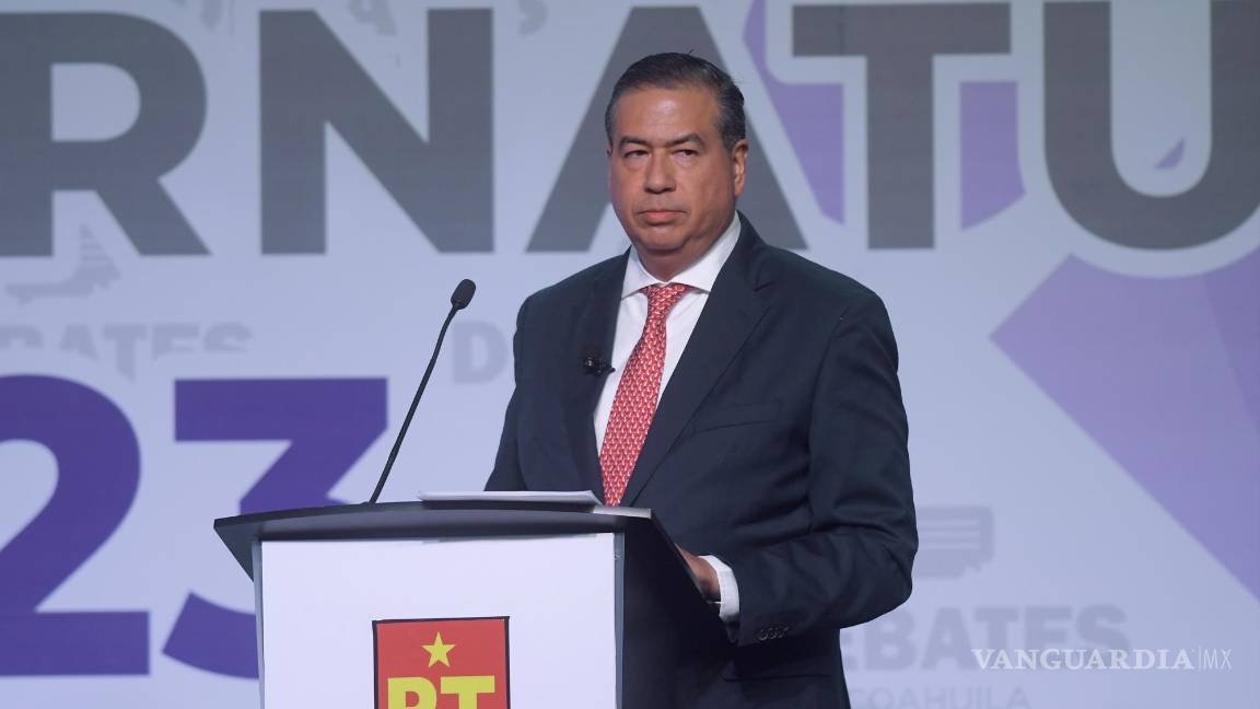 Debate Coahuila: conmigo no habrá despensas para traficar con votos, asegura Ricardo Mejía