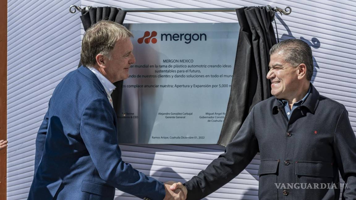 Inauguran planta de Mergon en Ramos Arizpe