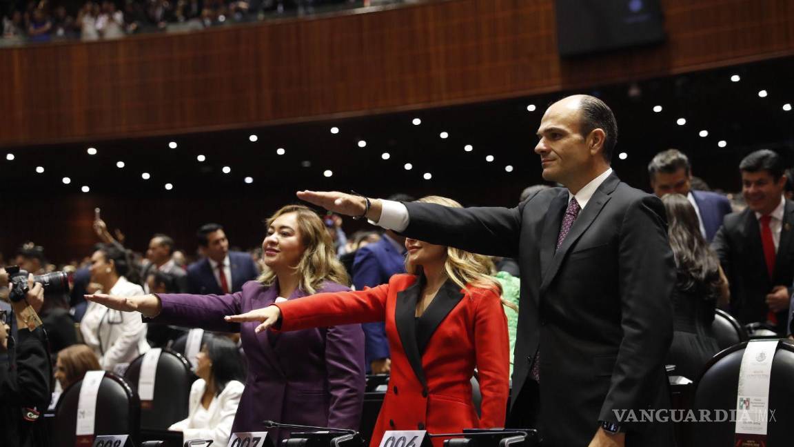 Jericó Abramo rinde protesta como diputado federal