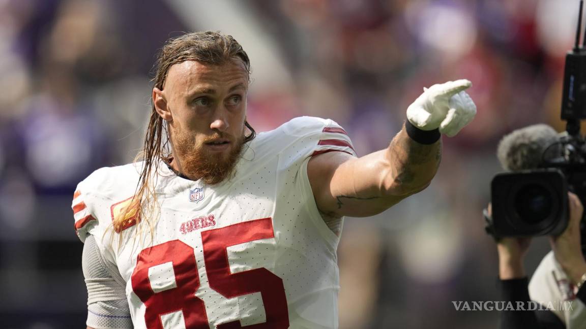 ¿No jugará George Kittle con 49ers ante los Rams? San Francisco presenta bajas importantes ante Los Ángeles