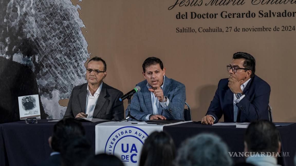 Presentan libro que rescata el legado del tercer obispo de Saltillo: Jesús María Echavarría y Aguirre