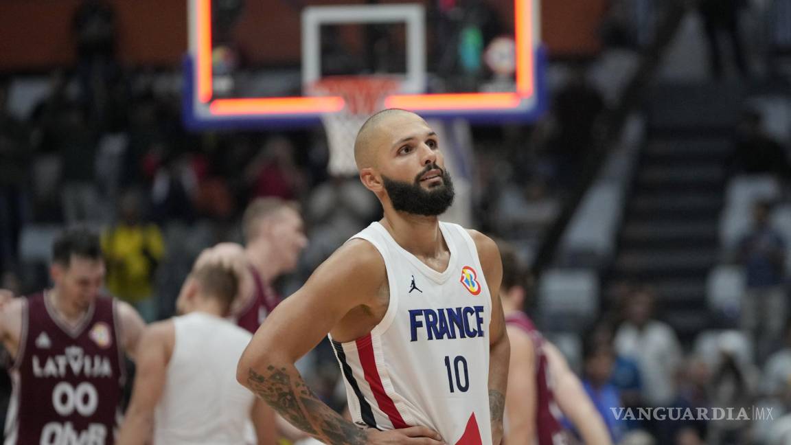 Sorprende Francia en el Mundial FIBA: cae ante Letonia y queda eliminado en Fase de Grupos