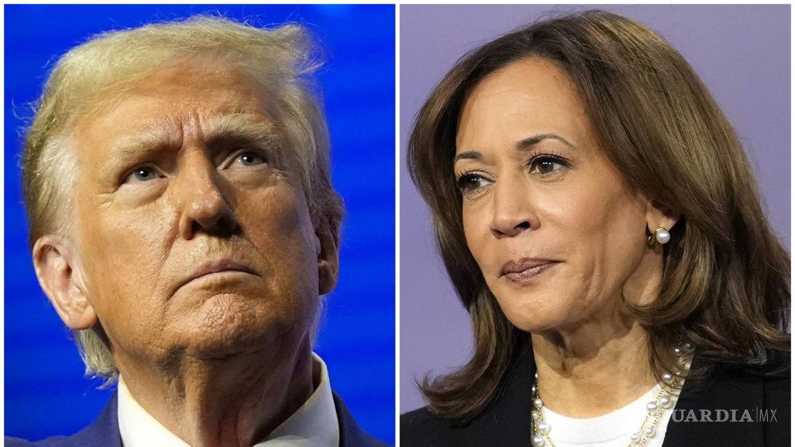 $!Donald Trump, publicó en Truth Social una imagen manipulada ,que, posteriormente, eliminó en la que aparecía Kamala Harris con Combs.