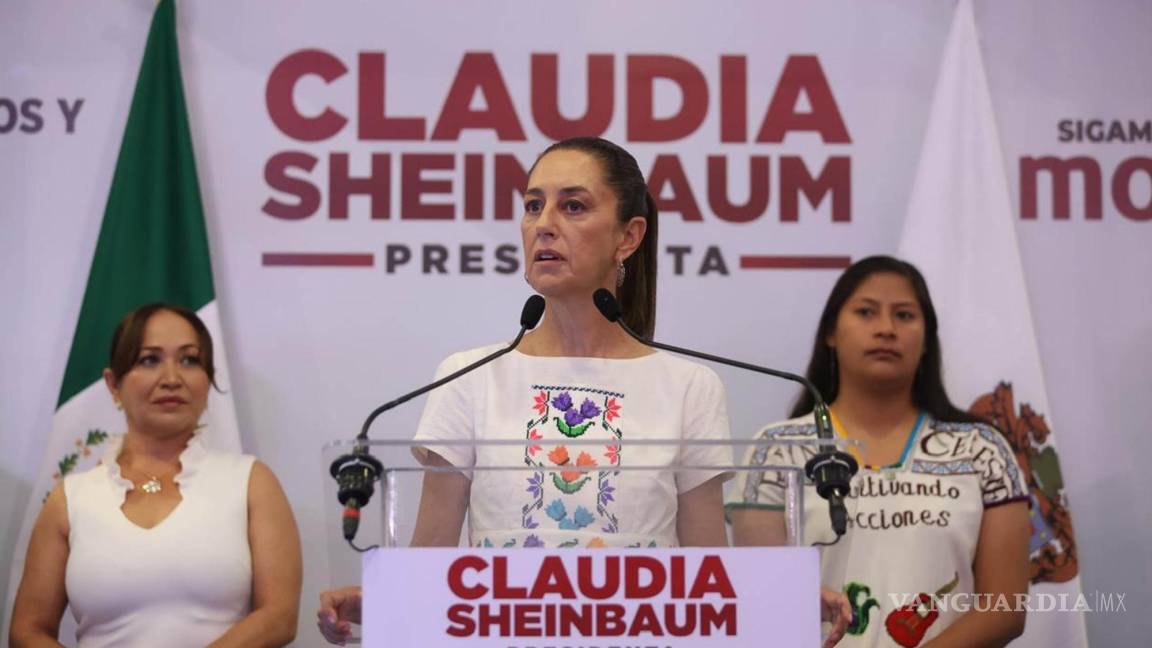 ‘Tiene todo el derecho a participar’: Descarta Claudia pedirle a Máynez declinar por ella