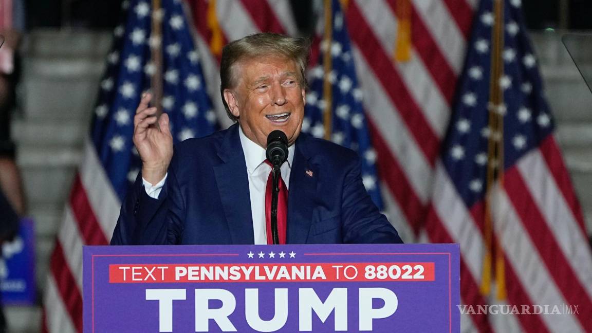 $!El expresidente Donald Trump está acusado de cuatro cargos.