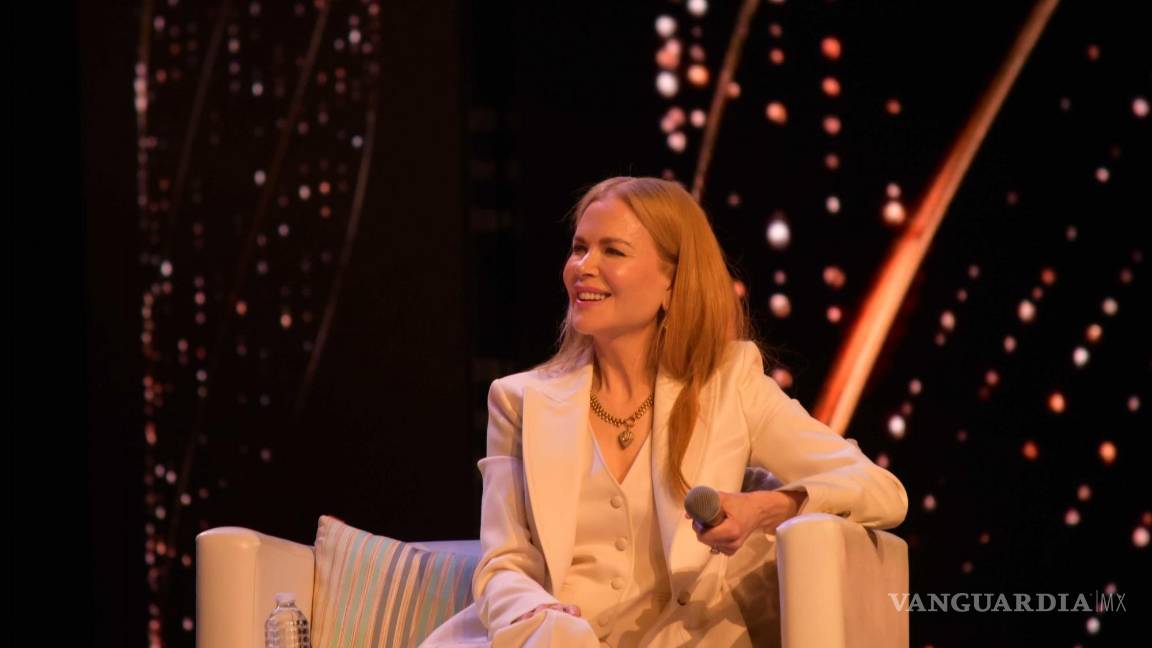 Nicole Kidman visita CDMX por primera vez, participó en el MSXXI de Fundación Telmex Telcel