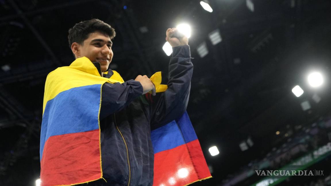 Ángel Barajas hace historia para Colombia al ganar plata en gimnasia artística en París 2024