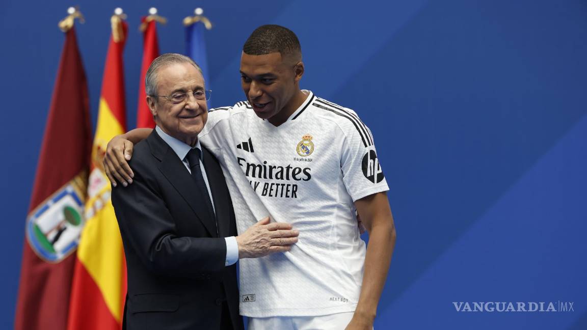 $!Mbappé fue presentado hoy en el Santiago Bernabeu como nuevo jugador del Real Madrid.