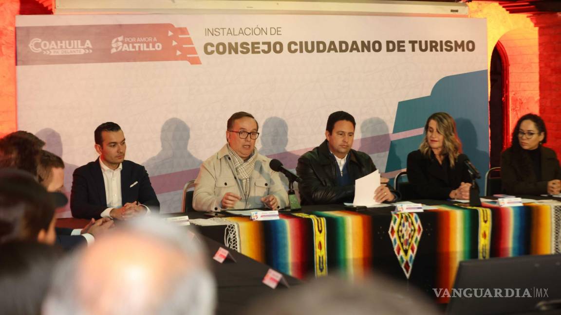 Instalan Consejo Ciudadano de Turismo de Saltillo