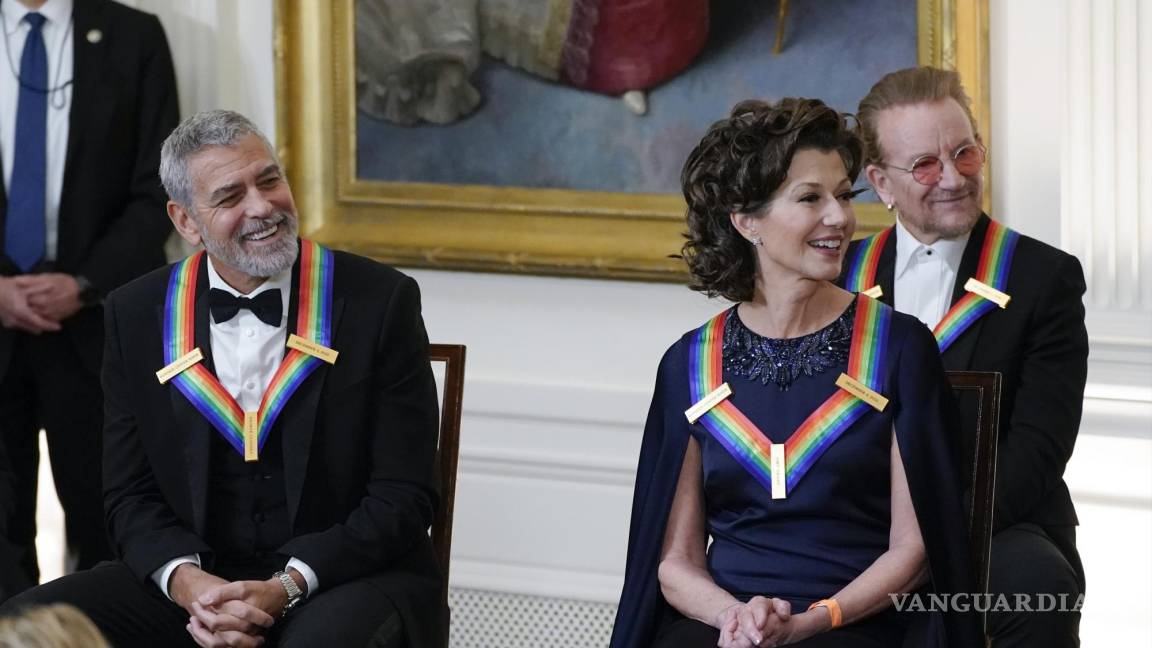 George Clooney, Tania León y U2 son galardonados en los premios del Centro Kennedy