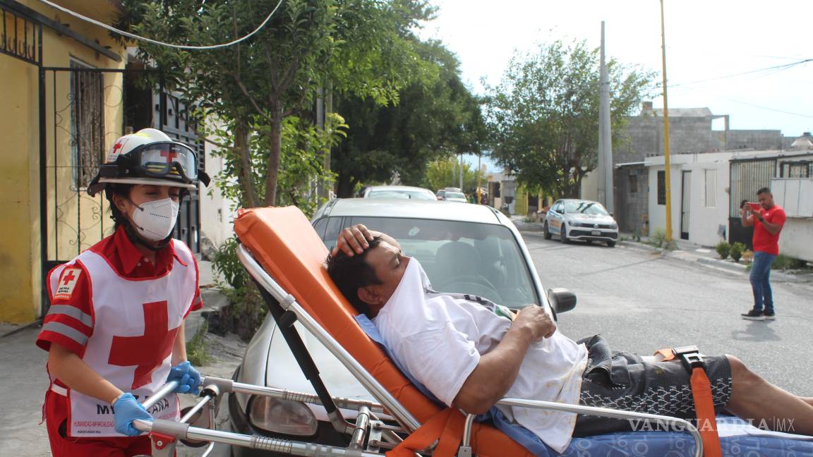 Saltillo: Hombre se lesiona con un taladro mientras realizaba reparaciones en su casa