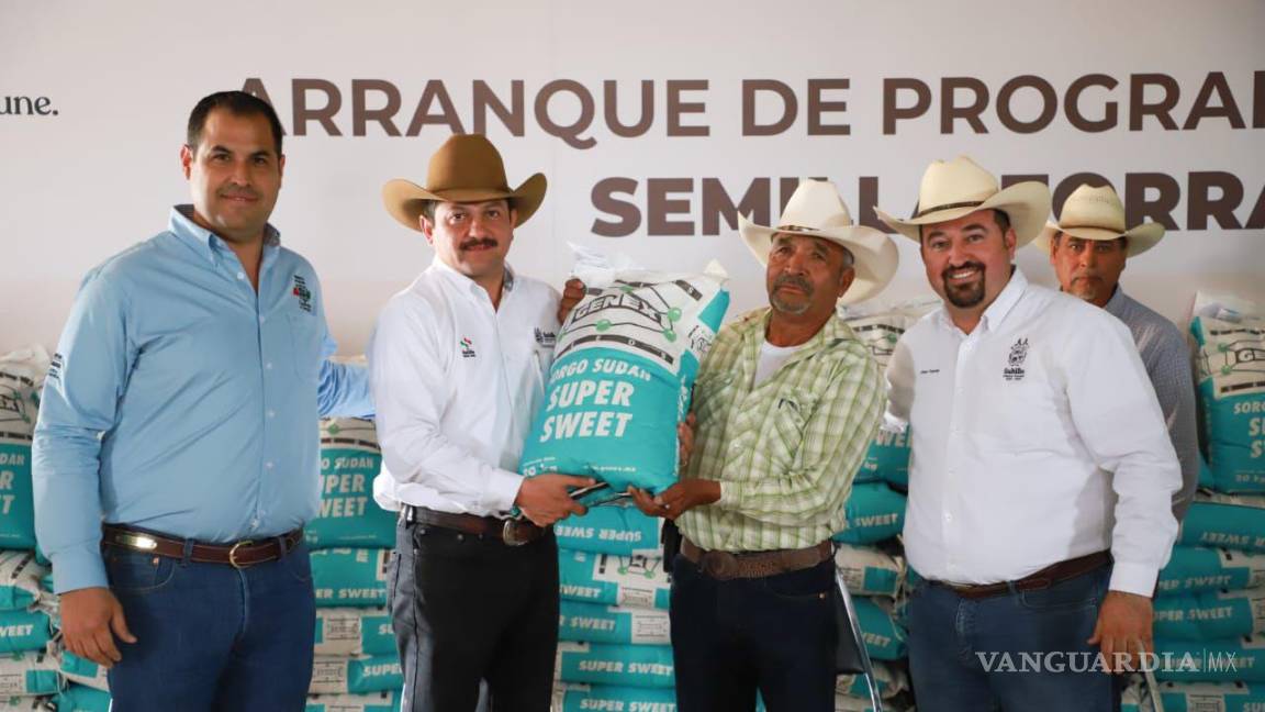 Repartirán en el área rural de Saltillo 50 toneladas se semilla de sorgo