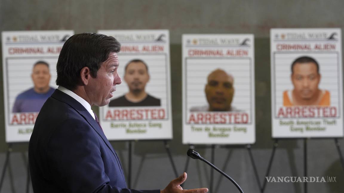 Realizan en Florida detención récord de más de mil migrantes en menos de una semana