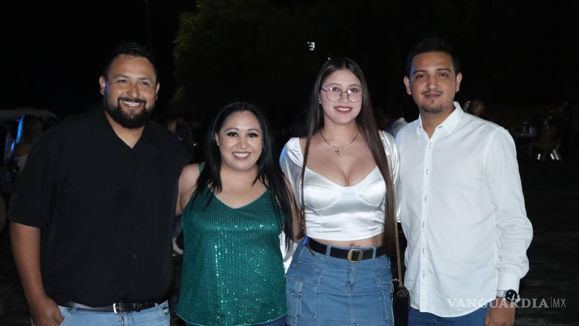 $!Daniel García, Karina López, Lincy Rivas y Kevin Gómez.