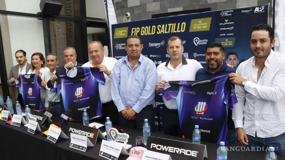 ¡El internacional Fip Gold Padel llega a Saltillo en su edición 2024!