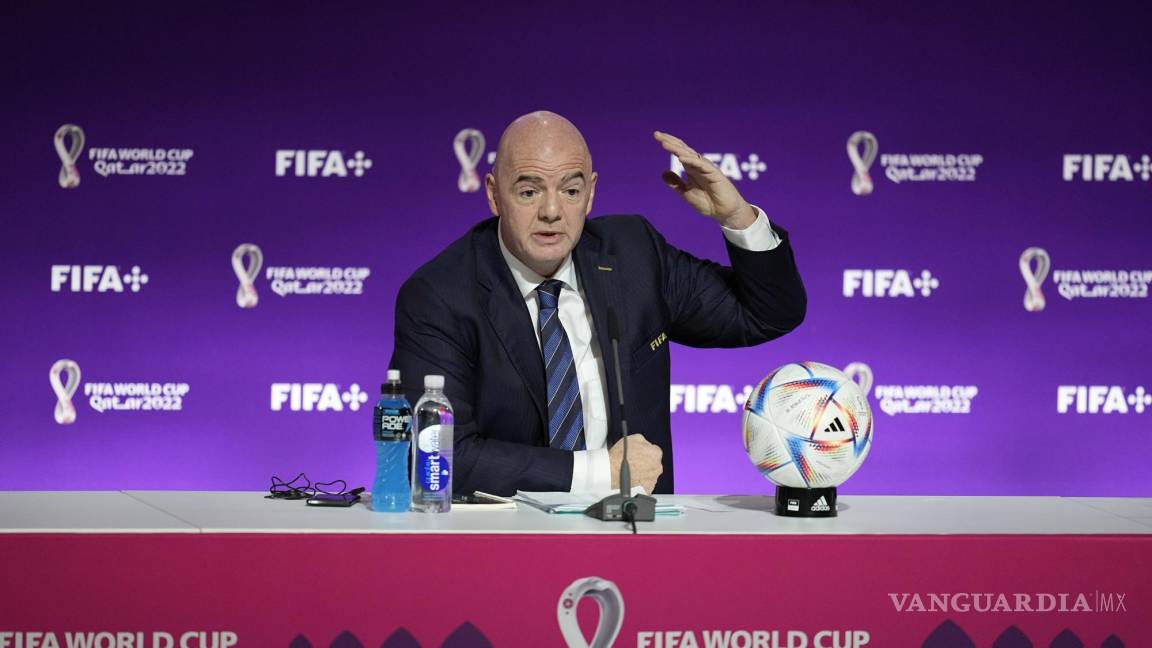 Presidente de la FIFA condena ‘hipocresía’ de los europeos