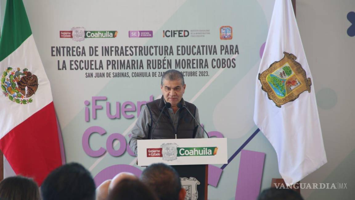 Entrega Riquelme obras en la Región Carbonífera con inversión de 18 mdp