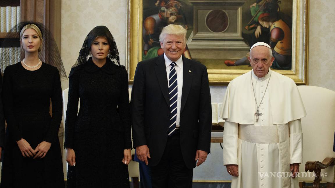 $!Trump se reunió en una ocasión con Francisco, en un acto en gran medida cordial en el Vaticano en 2017. Pero sus diferencias persistieron.