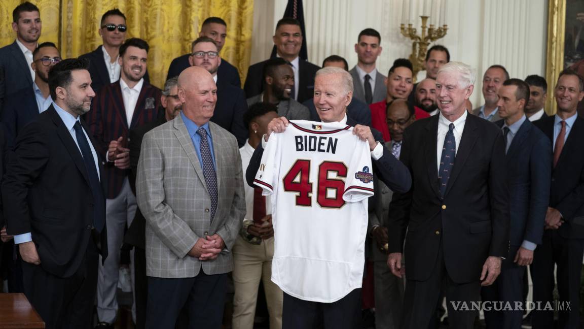 Joe Biden recibe a los Bravos en la Casa Blanca