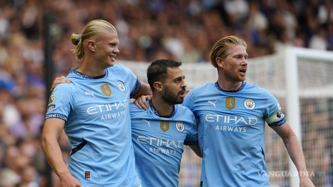 Erling Haaland celebra 100 partidos con el Manchester City con gol en la victoria 2-0 ante el Chelsea